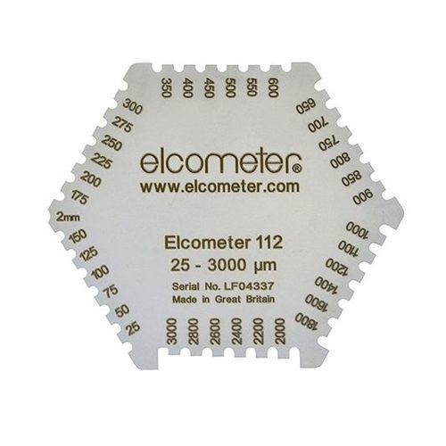 Толщиномер гребенка для мокрого слоя - 112 & 3236 series - Elcometer - для влажной пленки / переносной / шестиугольный