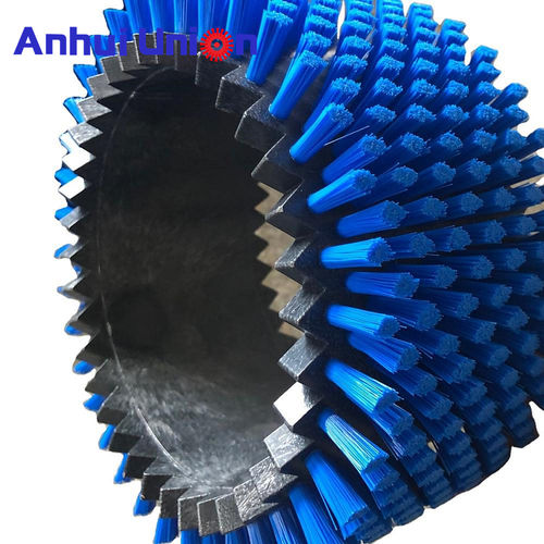 Цилиндрическая щетка - Anhui Union Brush Industry Co., Ltd. - нейлоновая / для фруктов и овощей / с быстрой заменой