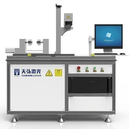 Маркировочная машина лазер - TH-Y2-FLMS - Tianhong Laser - для нержавеющей стали / для цилиндрических деталей / с поворотным столом