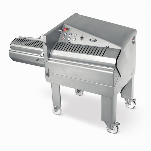 Машина для нарезки мяса - ABM 650 - ABM company S.r.l. - для рыбы / автоматическая / с ножами