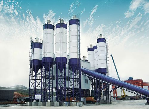 Стационарная бетоносмесительная установка - HZS180 - Henan YCZG Machinery Manufacture Co.Ltd - компактная