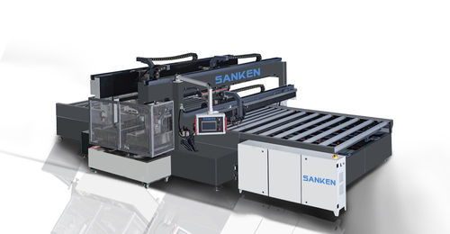 Машина для обработки краев для стекла - SKFE-3725T - SANKEN glass machine