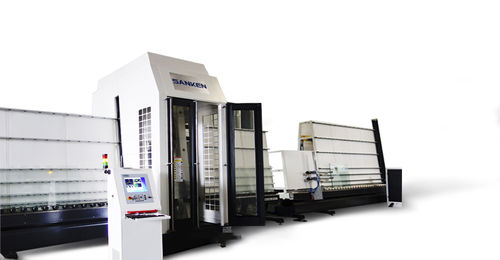 Обрабатывающий центр 3 оси - SKDM-CNC series - SANKEN glass machine - вертикальный / для стекла / для сверления