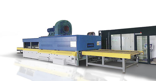 Роликовая печь - SKFT series - SANKEN glass machine - для отпуска / горячим воздухом / с принудительной конвекцией