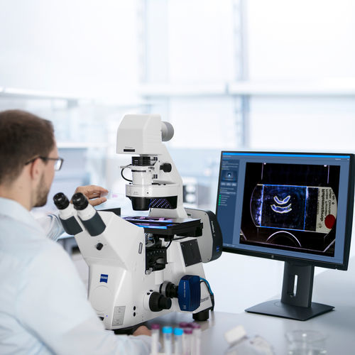 Оптический микроскоп - ZEISS Métrologie et Microscopie Industrielle - для измерений / металлографический / для анализа материалов