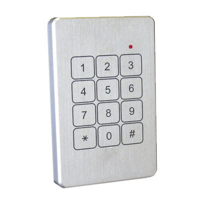 Цифровая клавиатура 12 клавиш - AT134S - Barantech - настенная / пьезо / из металла