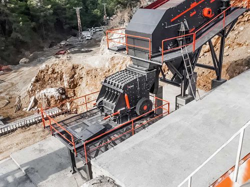 Ударная камнедробилка - DMK - Boratas Machinery - стационарная / первичная / высокая производительность
