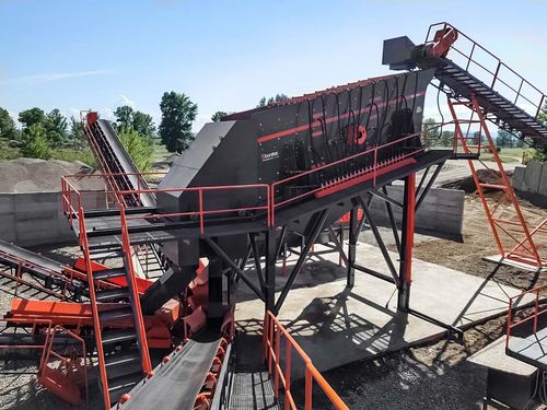 Грубое сито для промыва - BSTYE series - Boratas Machinery - вибрирующее / спиральное / для сыпучих материалов