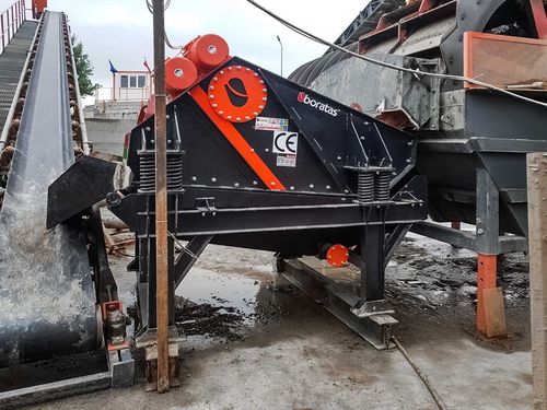 Грубое сито для осушения - BDW series - Boratas Machinery - для сыпучих материалов / наклонное / для осушения