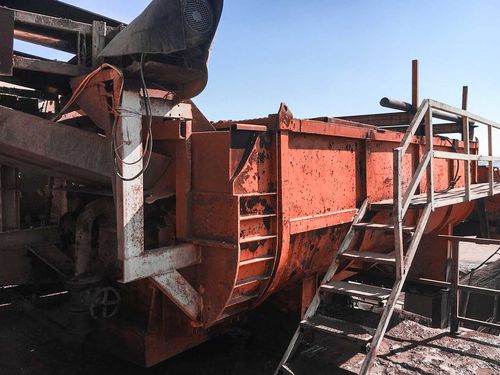 Грубое сито для промыва - BKK - Boratas Machinery - стационарное / для сыпучих материалов