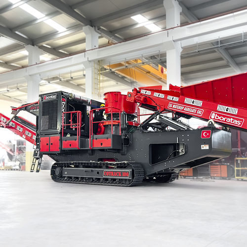 Конусная камнедробилка - BPC100 - Boratas Machinery - мобильная / компактная / вторичная