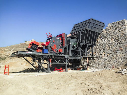 Ударная камнедробилка - PDK - Boratas Machinery - стационарная / тонкая / первичная