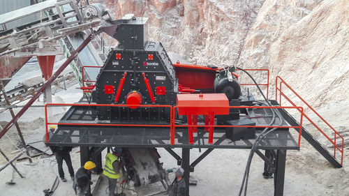 Ударная камнедробилка - TDK series - Boratas Machinery - стационарная / тонкая / высокая производительность