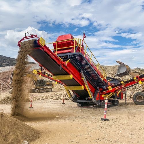 Грубое сито для сухого грохочения - BPE102 - Boratas Machinery - для процесса / для строительной площадки / для шахты