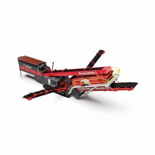 Грубое сито для шахты - BPE102 - Boratas Machinery - для переработки / для питания измельчителей / вибрирующее