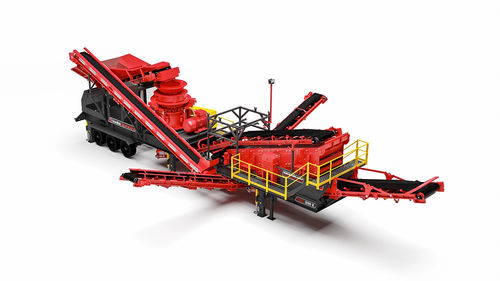 Конусная камнедробилка - BLC300 - Boratas Machinery - мобильная / высокая производительность / вторичная