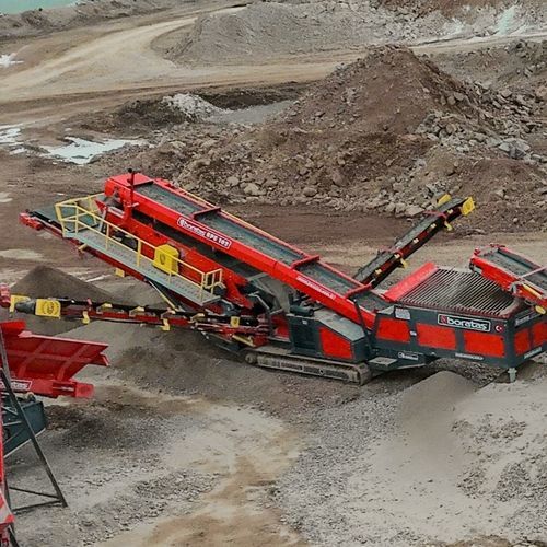 Грубое сито для процесса - BPE102 - Boratas Machinery - для шахты / для сортировки / вибрирующее