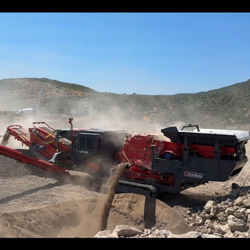 Ударная камнедробилка - BPK100-S - Boratas Machinery - мобильная / для строительных материалов / электрическая