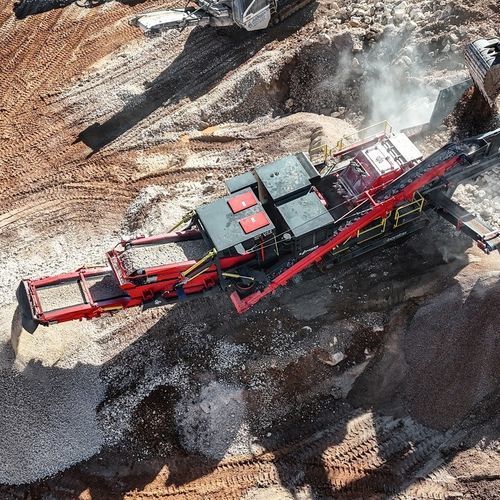 Ударный дробильно-сортировочный комплекс - BPK125-S - Boratas Machinery - мобильный / первичный / для известняка