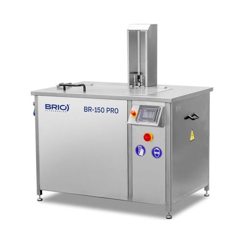 Ультразвуковой очиститель с автоматической погрузкой - BR-150 PRO - BRIO Ultrasonics - с таймером / из нержавеющей стали / для интенсивного использования