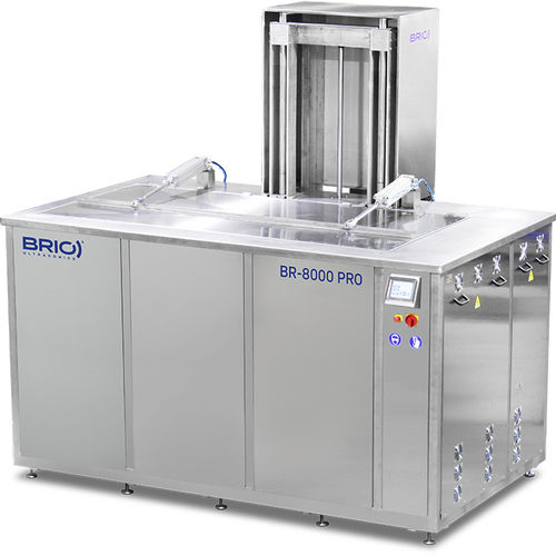 Ультразвуковой очиститель с таймером - BR-8000 PRO - BRIO Ultrasonics - для интенсивного использования / для автомобиля / для очистки деталей