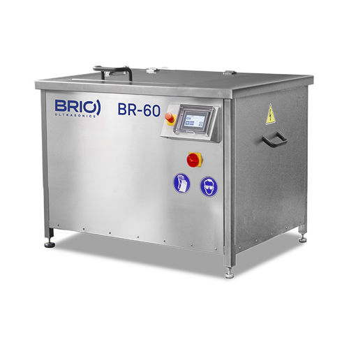 Ультразвуковая очистительная установка - BR-60 - BRIO Ultrasonics - с ручным управлением / промышленная / из нержавеющей стали