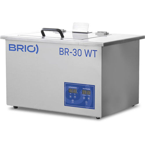 Настольный ультразвуковой очиститель - BR-30 WT - BRIO Ultrasonics - с таймером / из нержавеющей стали / для интенсивного использования