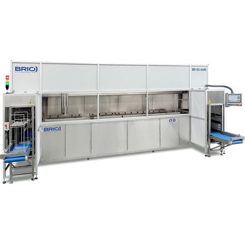 Ультразвуковая очистительная установка - BR-50 AMS - BRIO Ultrasonics - погружением / автоматическая / с ручным управлением