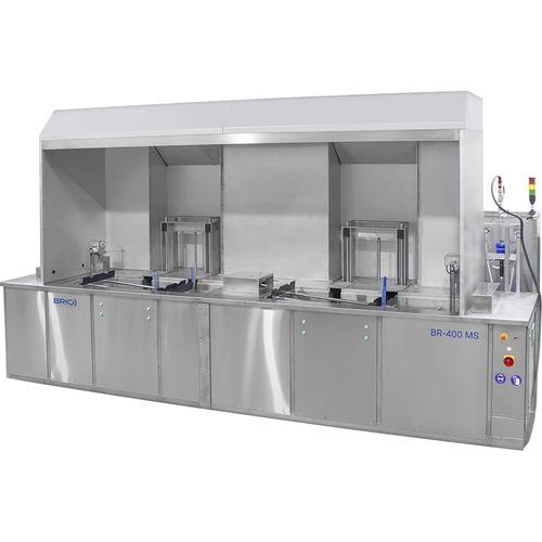 Ультразвуковая очистительная установка - BR-400 MS - BRIO Ultrasonics - промышленная / деталей / для больших деталей