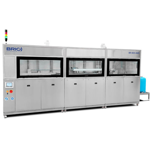 Очистительная установка деталей - BR-800 AMS - BRIO Ultrasonics - ультразвуковая / автоматическая / для мехобработки металлов