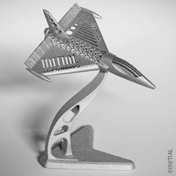 Печать 3D для металла - INITIAL - лазерным спеканием / DMLS / для авиационно-космической промышленности