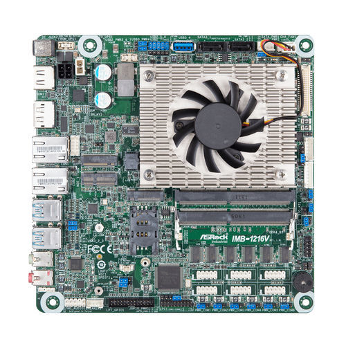 Материнская плата мини-ITX - IMB-1216 - ASRock Industrial - Intel® Core™ 8-го поколения / Intel® Whiskey lake-U series / DDR4 SO-DIMM
