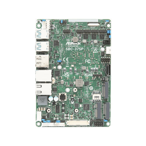 Одноплатный компьютер 3,5" - SBC-375P - ASRock Industrial - Intel® Core™ Ultra / SATA3 / Мини PCIe