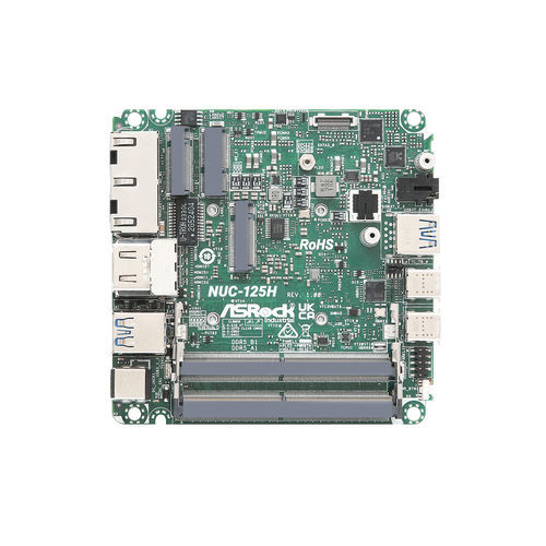 Материнская плата ATX - NUC-125H  - ASRock Industrial - NUC / Intel® Core™ Ultra / DDR5 SO-DIMM