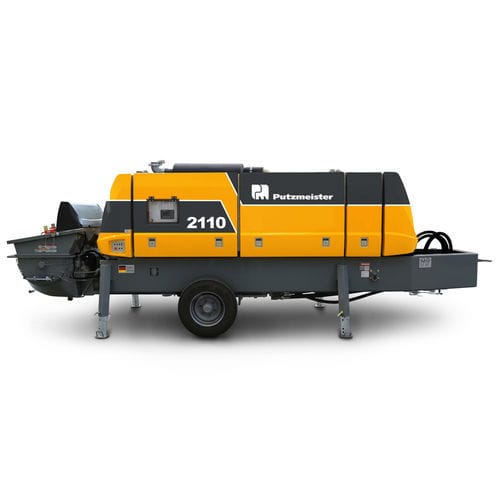 Стационарный бетононасос - BSA 2110 HP D - Putzmeister - для строительства / дизельный