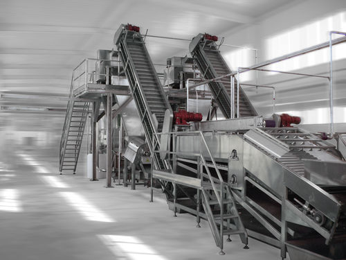 Линия для производства фруктовых соков для калибровки - Alimenta Industries S.r.l. - для упаковки / для сортировки / для стерилизации