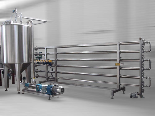 Стерилизатор-пастеризатор для фруктового сока - Alimenta Industries S.r.l. - для томатной пасты / автоматический / линейный