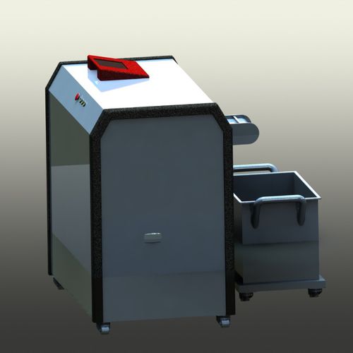 Первичный измельчитель - supu008 - Zhejiang SUPU Technology Co.,Ltd - с 1 валом / твердого диска / подвижный