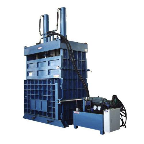 Упаковочный пресс для шины - supu002 - Zhejiang SUPU Technology Co.,Ltd - вертикальный / с фронтальной загрузкой / гидравлический