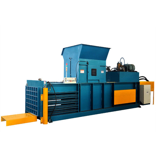 Упаковочный пресс для картона - SPW100BL - Zhejiang SUPU Technology Co.,Ltd - для отходов / для текстиля / горизонтальный