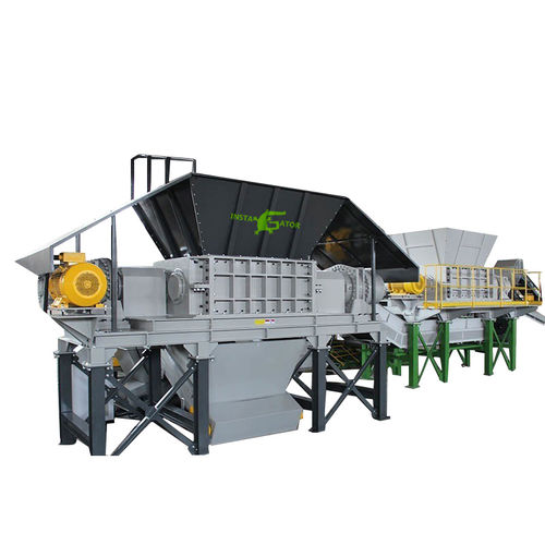 Вторичный измельчитель - SPT1500C - Zhejiang SUPU Technology Co.,Ltd - с 1 валом / для отходов / для шин