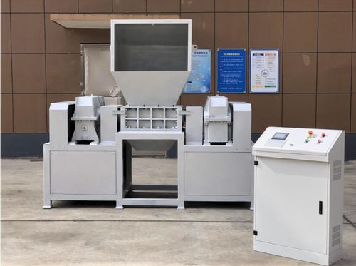 Первичный измельчитель - SPT600 - Zhejiang SUPU Technology Co.,Ltd - двухвальный / металлический / для шин