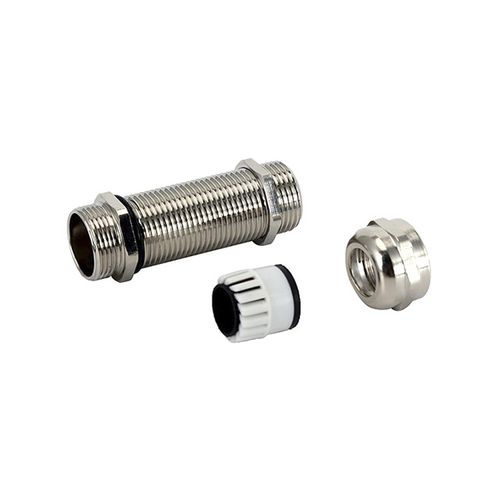 Кабельная втулка из никелевой латуни - HX-NP-L series - YUEQING HONGXIANG CONNECTOR  MANUFACTRER CO., LTD - из нержавеющей стали / IP68 / резьбовая