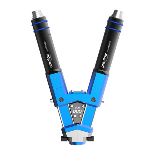 Дозатор для абразивной жидкости - eco-DUO450 - preeflow by ViscoTec Pumpen- u. Dosiertechnik GmbH - для жира / из мастики / смазки