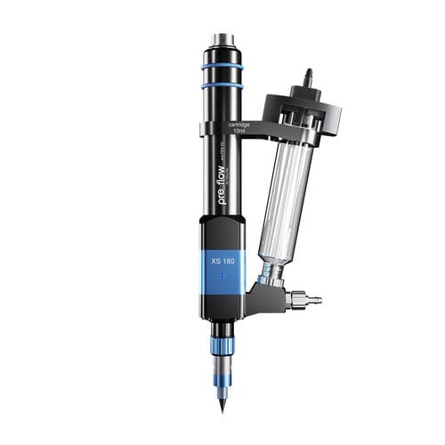 Объемный микродозатор - eco-PEN XS - preeflow by ViscoTec Pumpen- u. Dosiertechnik GmbH - для жидкостей / клея / для пасты для пайки