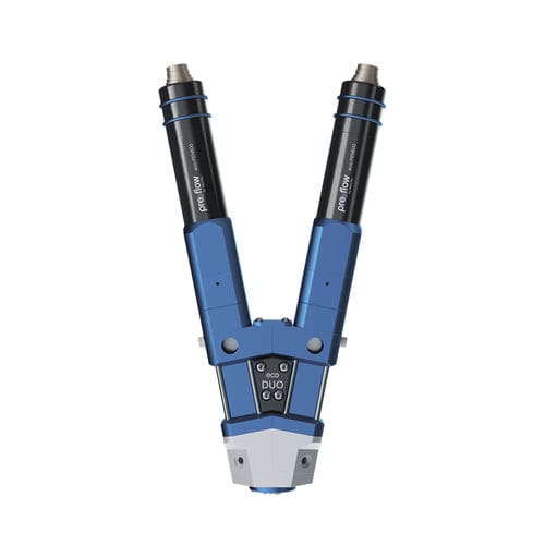 Дозатор для абразивной жидкости - eco-DUO600 - preeflow by ViscoTec Pumpen- u. Dosiertechnik GmbH - смазки / для химических продуктов / для продукции, чувствительной к разрезанию