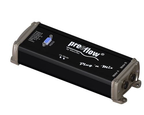 Дозатор-смеситель для смол - 2K-Speed-Control plug'n'mix - preeflow by ViscoTec Pumpen- u. Dosiertechnik GmbH - для жидкостей / для покрытия / объемный