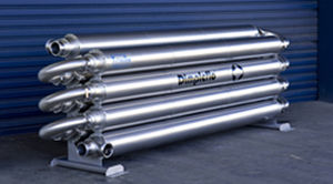 Теплообменник трубка/трубка - Dimpleflo® Monotube™ - Teralba Industries Pty Ltd - жидкость/жидкость / жидкость/газ / газ/газ