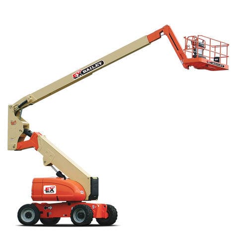 Взрывозащищенный шарнирный подъемник - AE30JEX - Bailey lifts - колесный / с питанием от аккумулятора / для взрывоопасной атмосферы