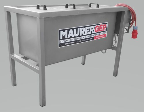 Электрический пастеризатор - MKPK 200 - Maurer Gep Kft. - для пищевой промышленности / автоматический